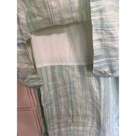 NWT J.Jill Sz medium petite MP linen dress Pure Jill - Picture 2 of 3